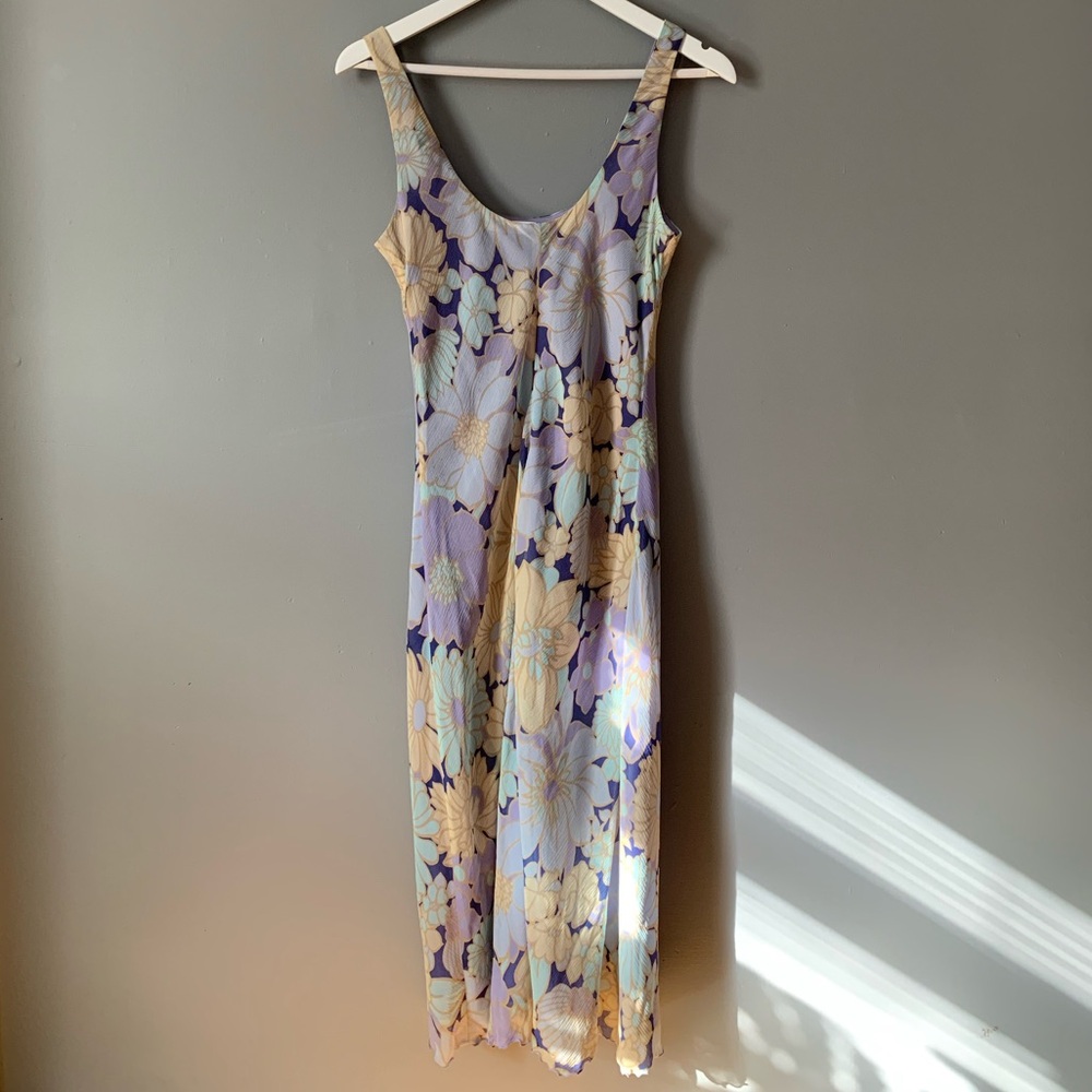 Floral Midi Dress - Size 12